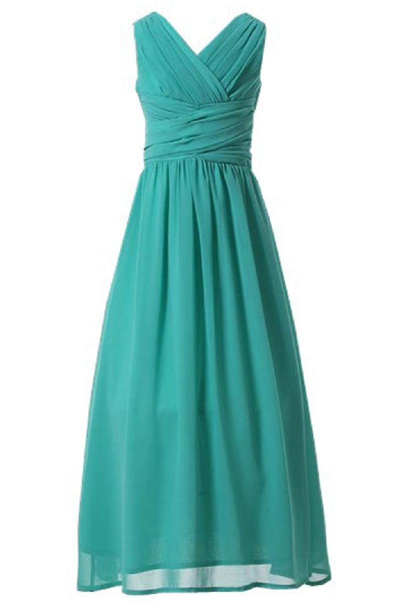 Junior Bridesmaid Dress–Party & Flower Girl Gown B01M64J70L