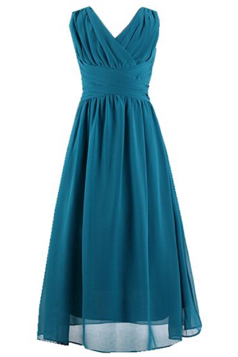 Junior Bridesmaid Dress–Party & Flower Girl Gown B01M64J70L