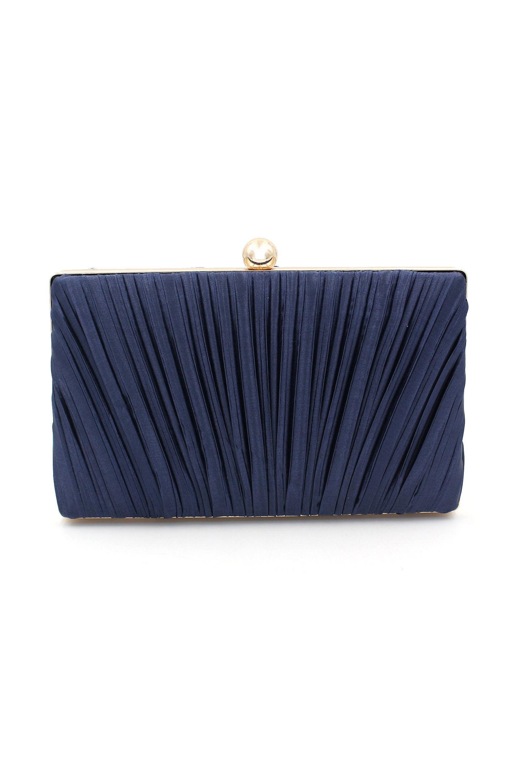 Satin Ruffles Single Handle Handbag CA0058 - COCOMELODY
