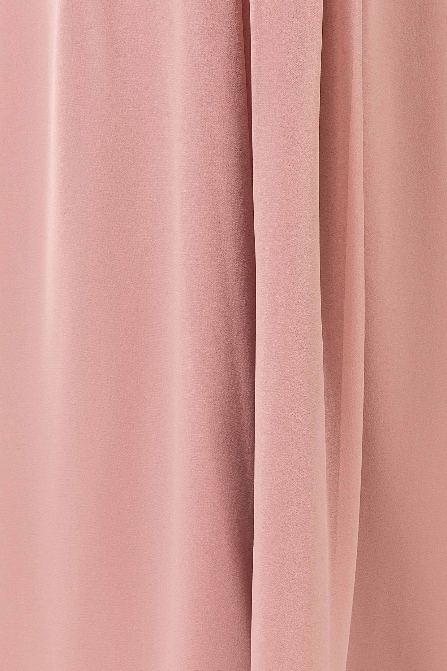 Trumpet Sweep-Brush Train Chiffon Bridesmaid Dress CB0459 - COCOMELODY
