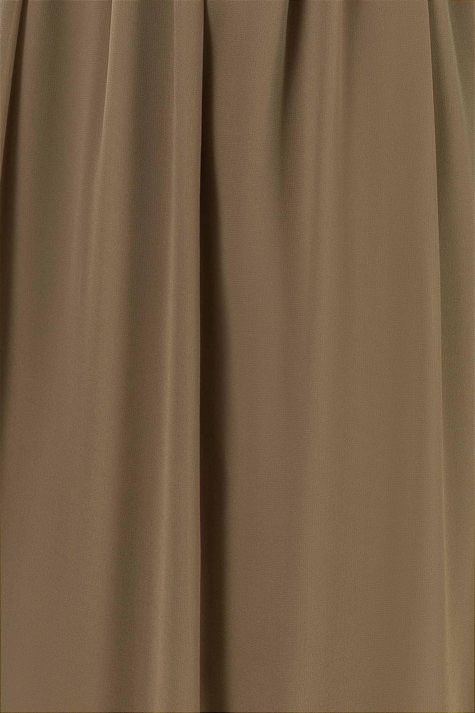 A-Line Sweep-Brush Train Chiffon Bridesmaid Dress CB0461M - COCOMELODY
