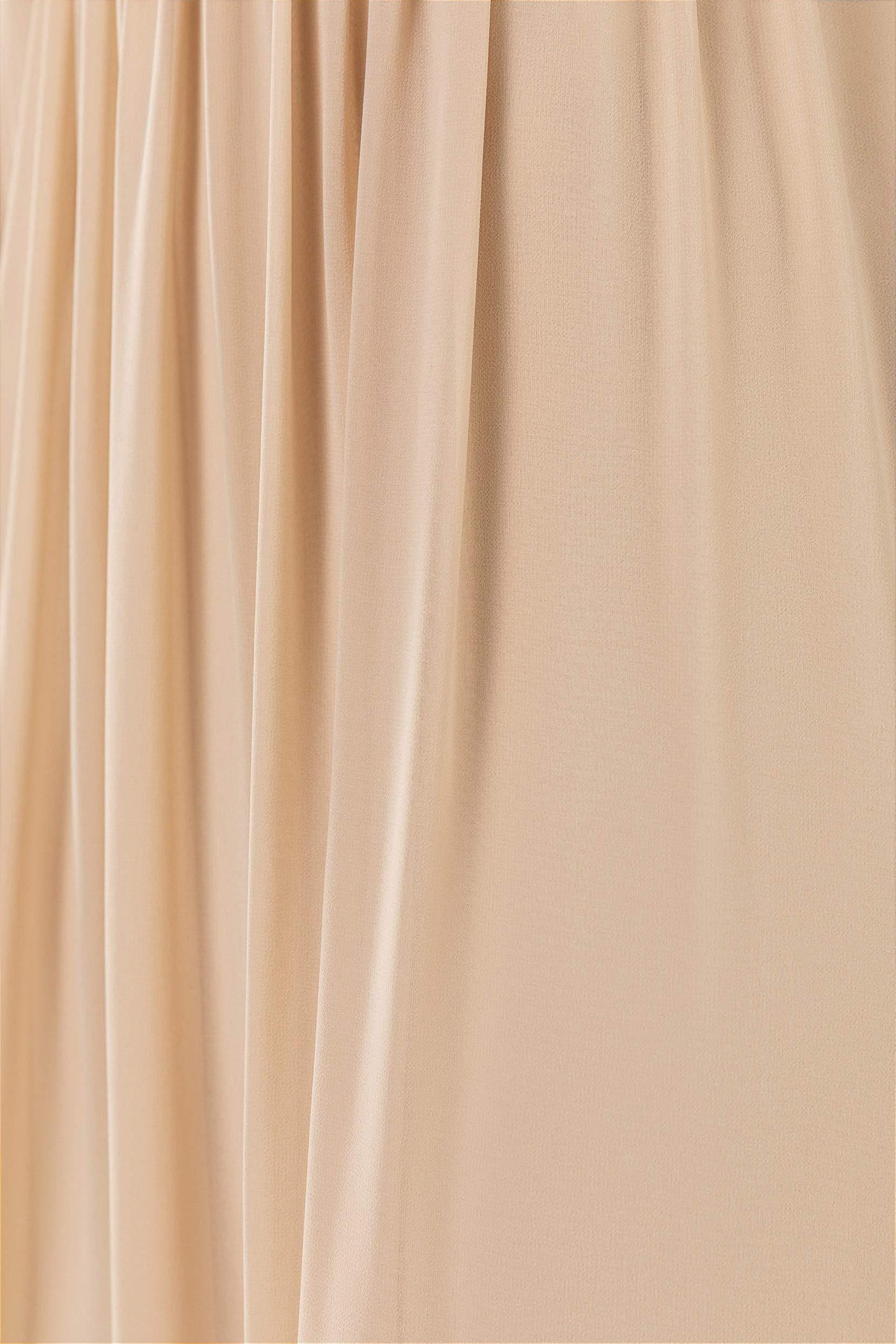 A-Line Sweep-Brush Train Chiffon Bridesmaid Dress CB0478 - COCOMELODY