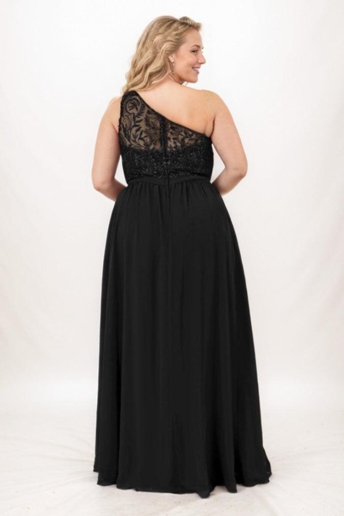 A-Line Maxi Chiffon Bridesmaid Dress CB0772 - COCOMELODY