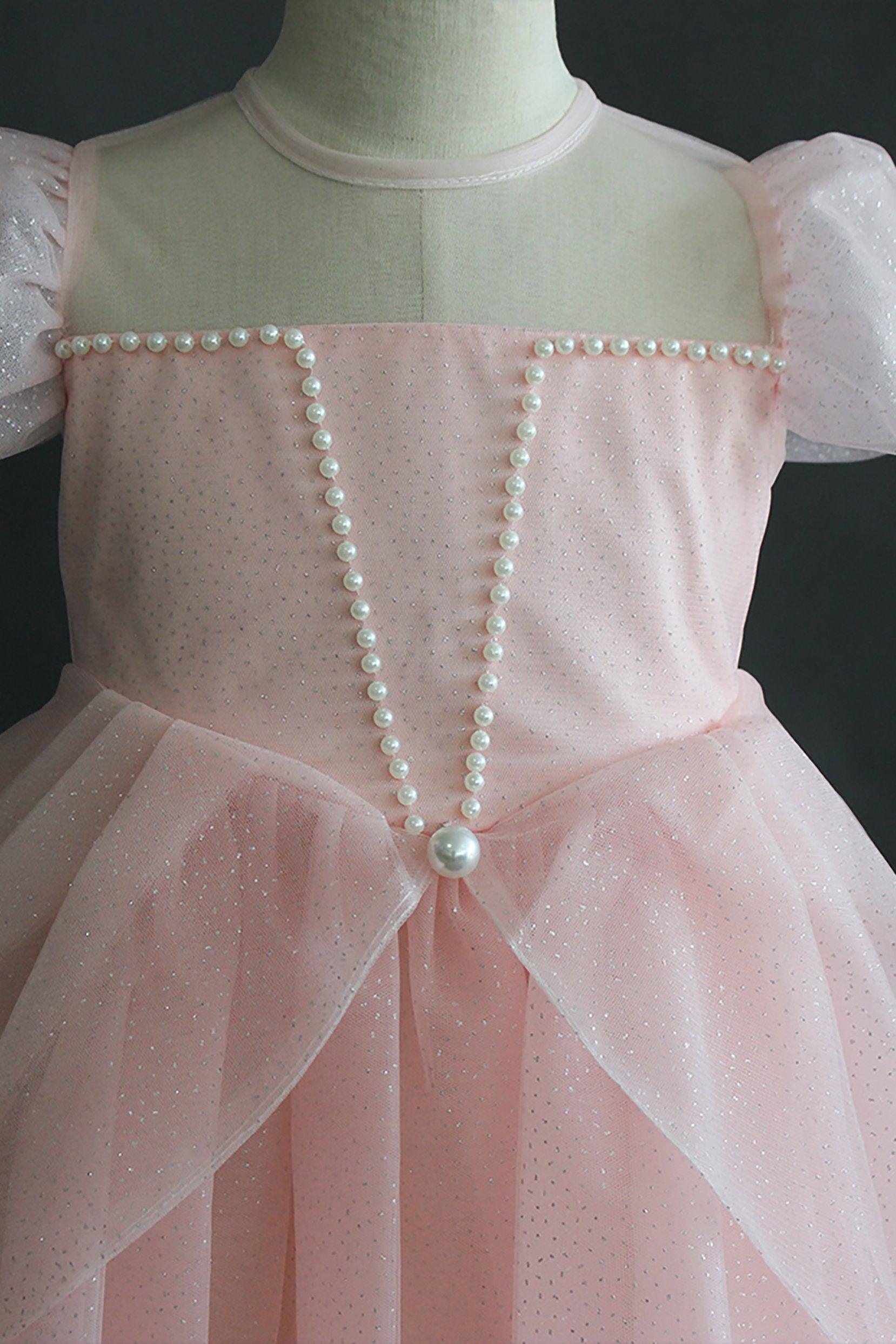 A-Line Knee Length Tulle Lace Flower Girl Dress CF0309 - COCOMELODY
