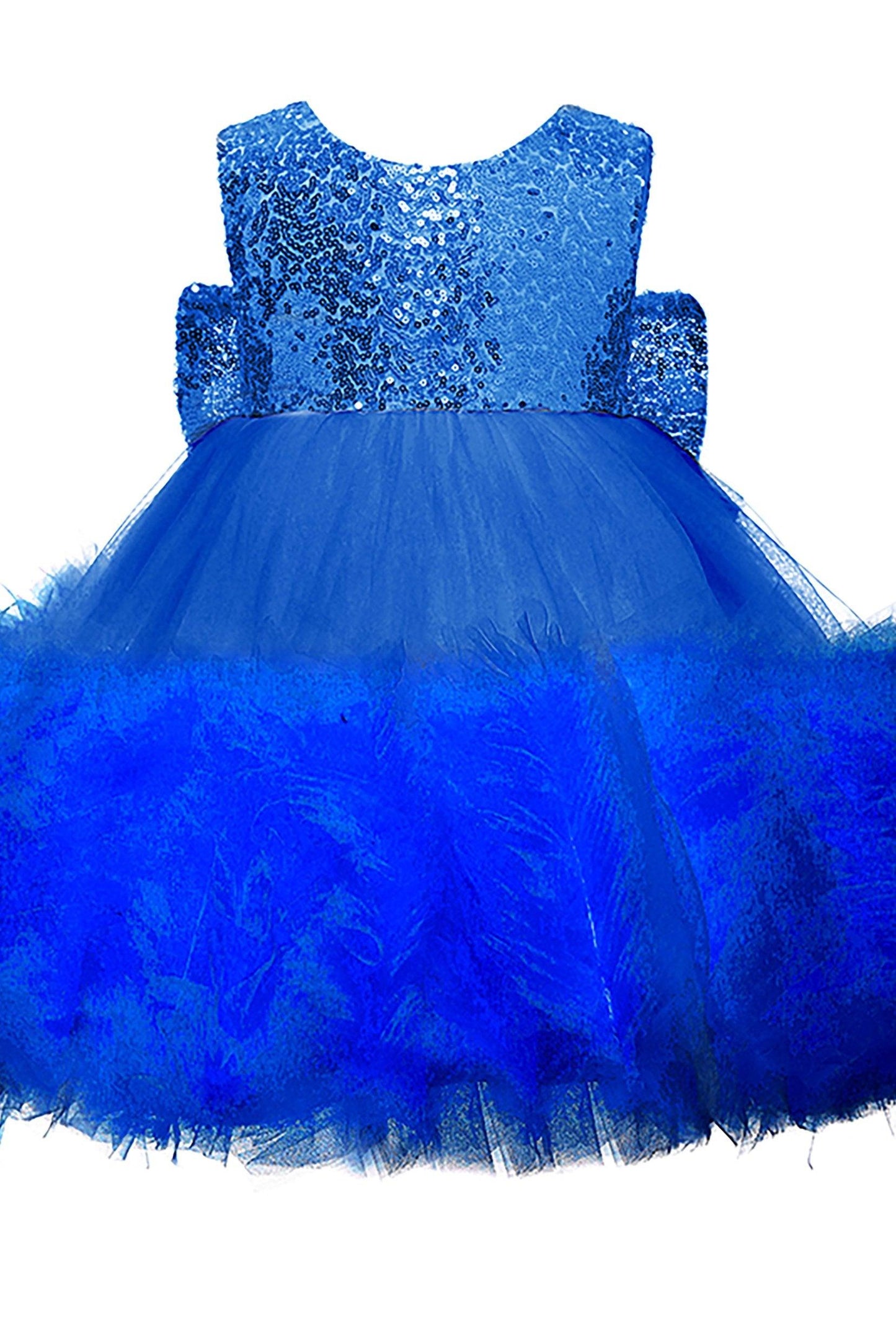 A-Line Knee Length Tulle Lace Flower Girl Dress CF0339