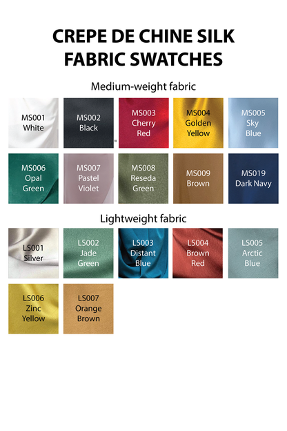 A-Line Tea Length Silk Blend Dress CG0078