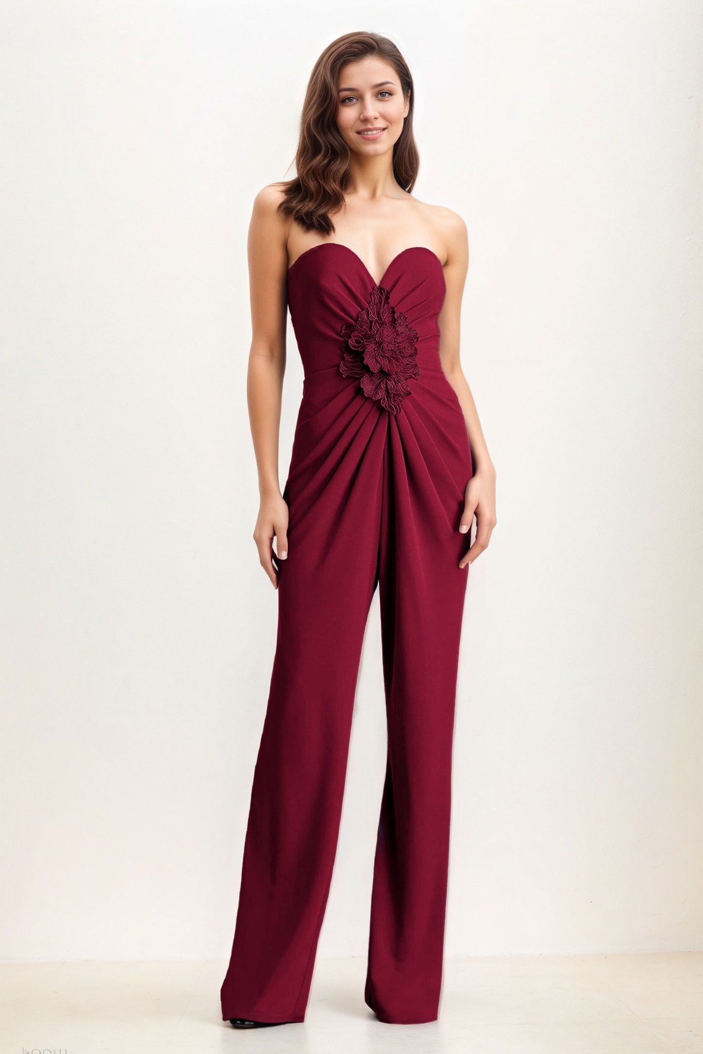 Jumpsuit Maxi Elastic Cloth Wedding Guest Dress CG0278
