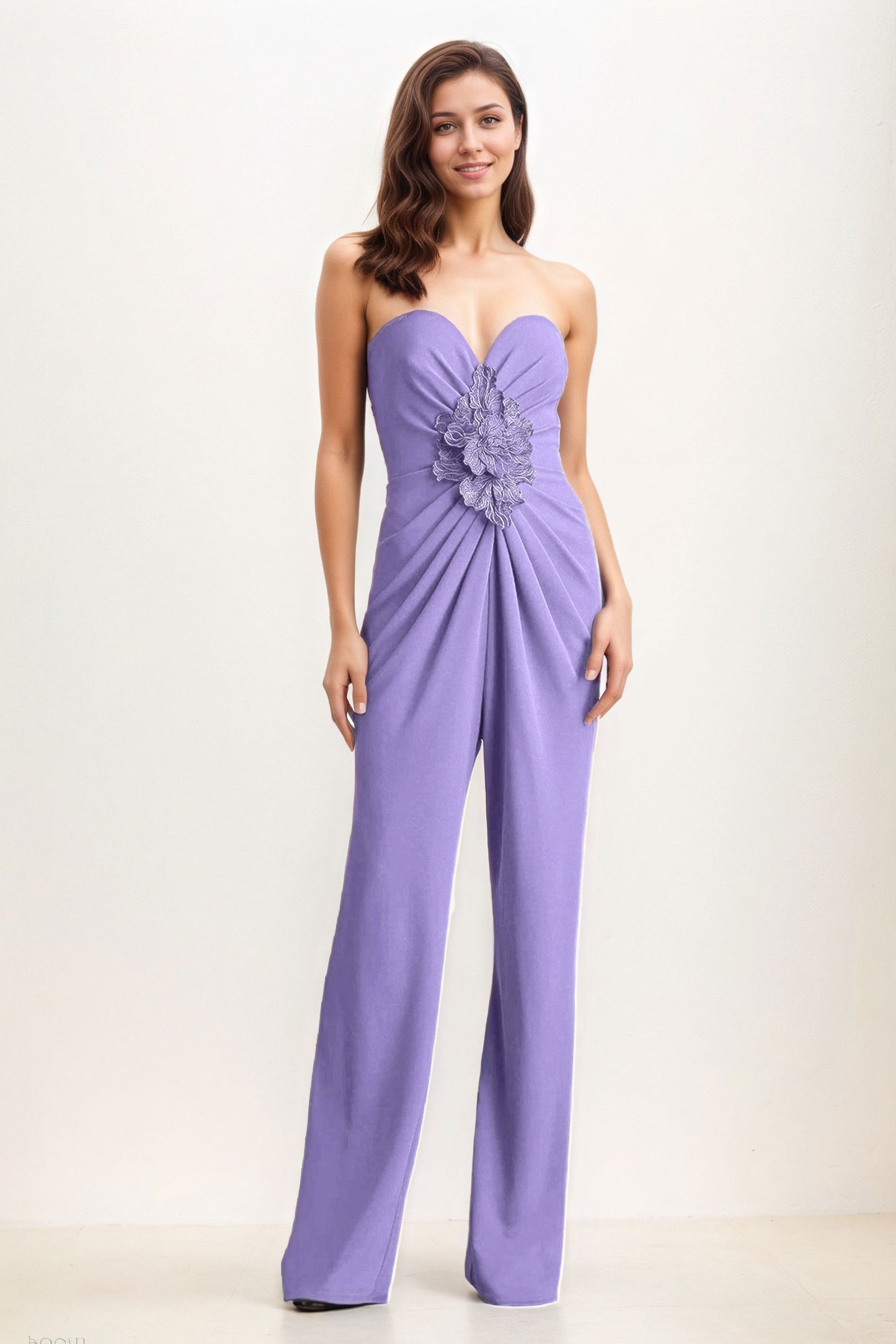 Jumpsuit Maxi Elastic Cloth Wedding Guest Dress CG0278