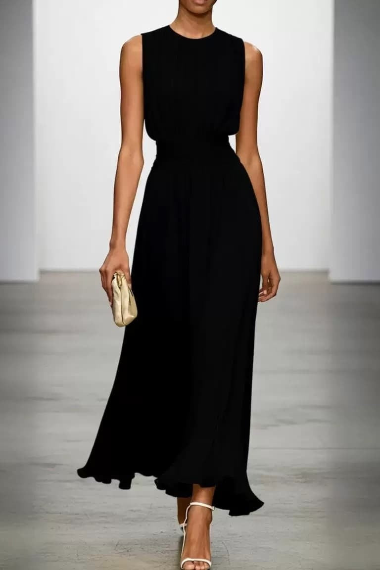 A-Line Ankle-length Chiffon Wedding Guest Dress CG0329