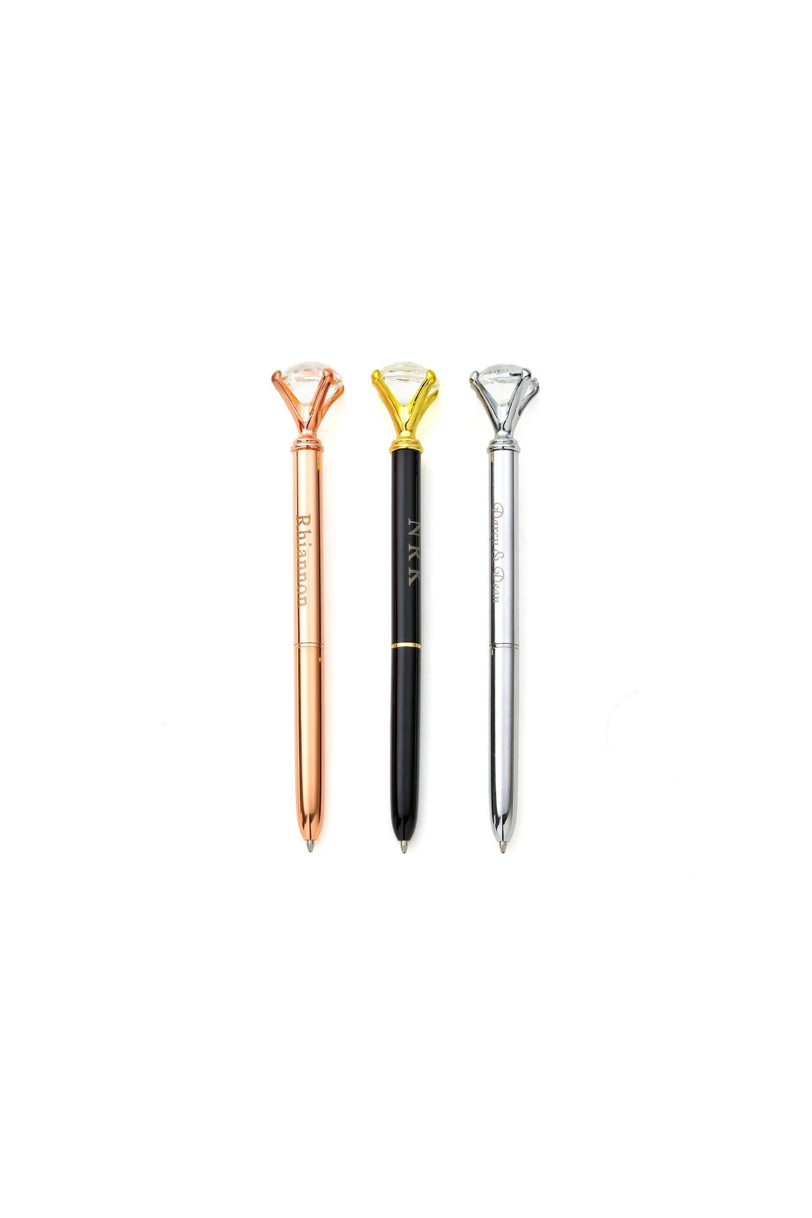 Like a Queen' Personalized Diamond Pens-6Pack CGF0002 (Set of 6 pcs) - COCOMELODY
