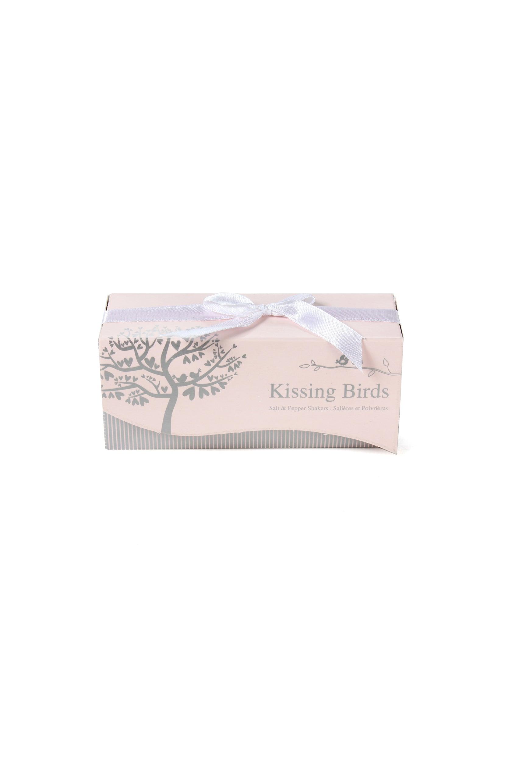 Pink Kissing Birds Salt and Pepper Shakers Set for Wedding Shower Favors CGF0011 (Set of 6 pcs) - COCOMELODY