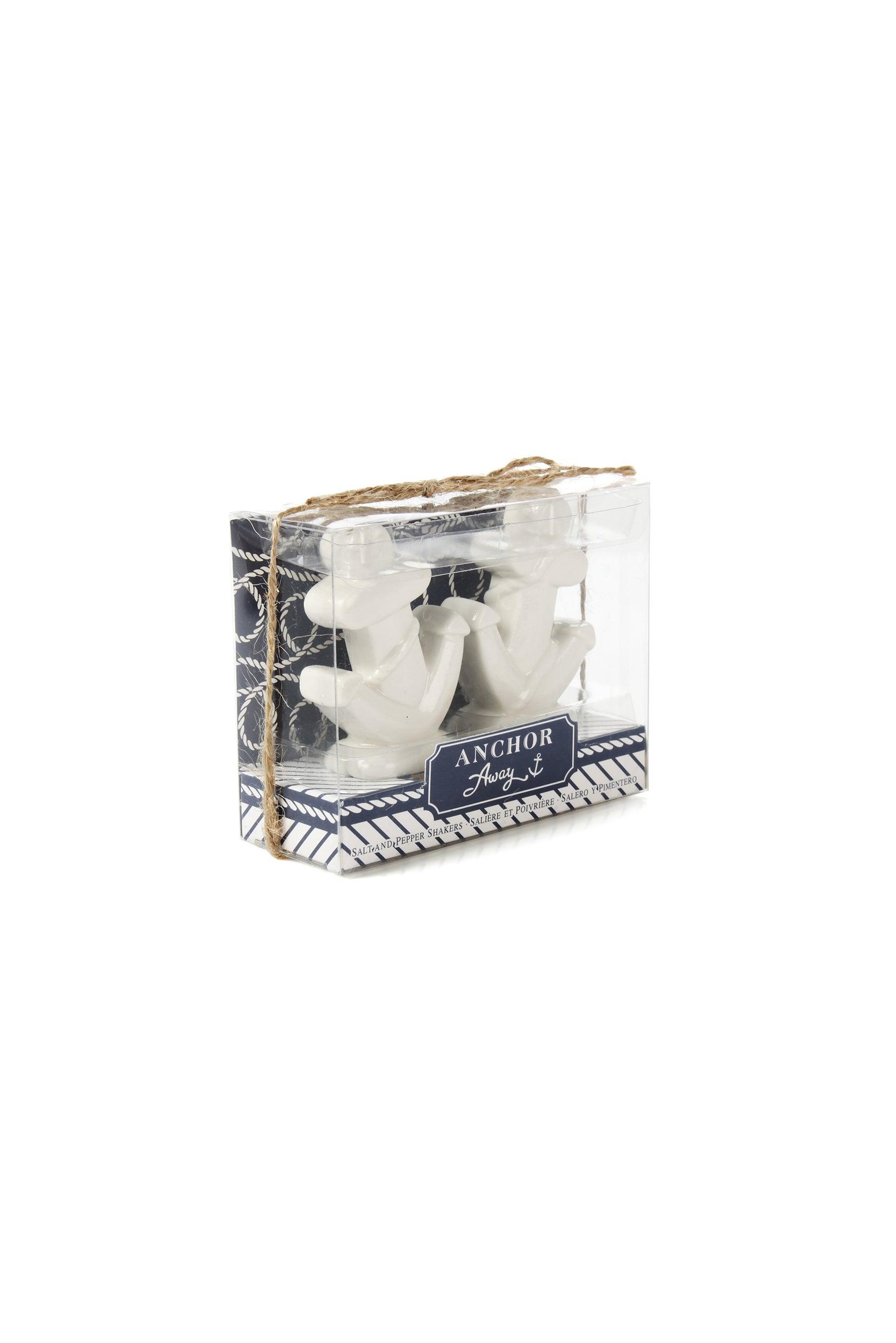 Ceramic Anchor Salt & Pepper Shakers Collectors Kitchen Décor CGF0013 (Set of 6 pcs) - COCOMELODY