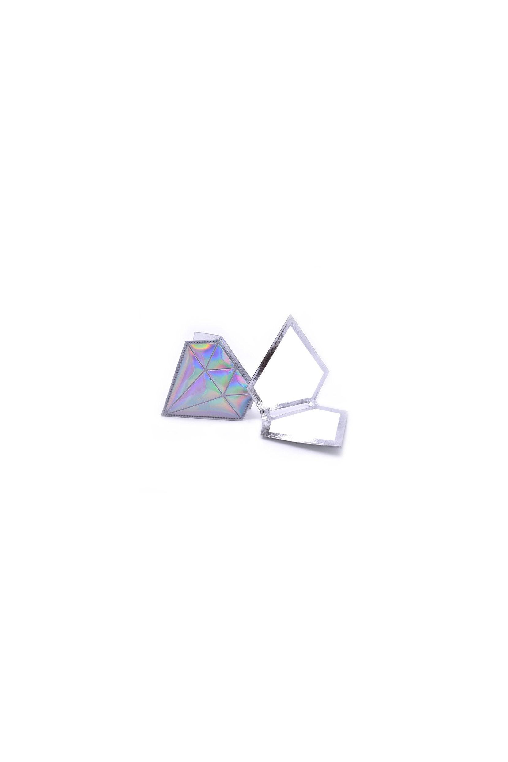 Radiant Diamond Leather Compact Mirrors (Set of 6 pcs) - COCOMELODY