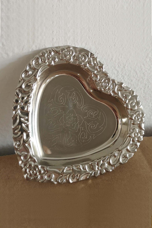 Decorative Heart Shaped Favor Dish 3.4in CGF0096 (Set of 6 pcs)