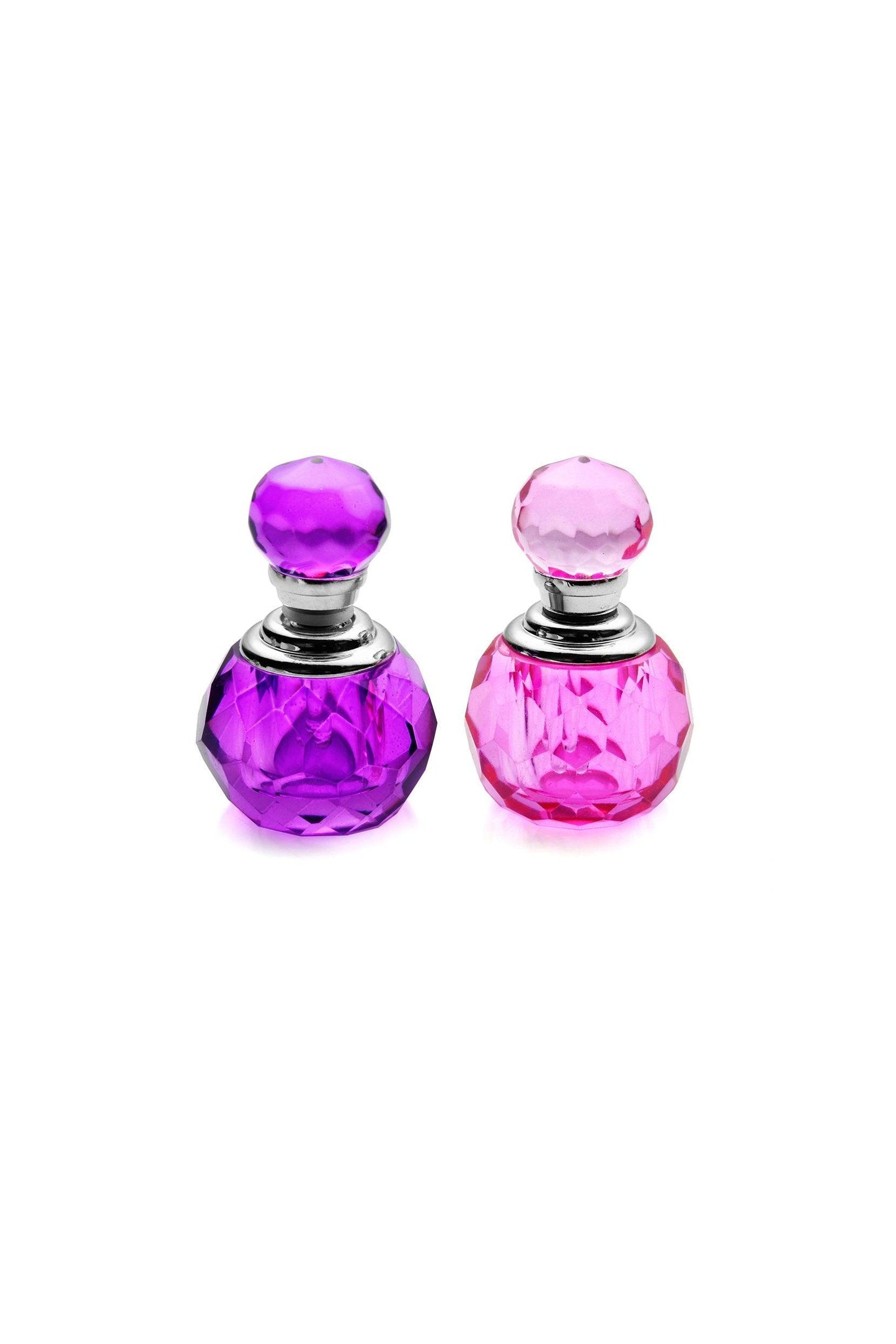 Mini Crystal Perfume Bottle with Stopper Bridal Party Favors CGF0105 (Set of 6 pcs)