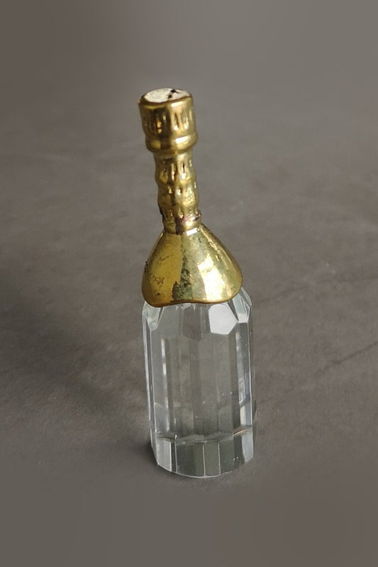 Mini Crystal Champagne Bottle Favors CGF0160 (Set of 6 pcs)