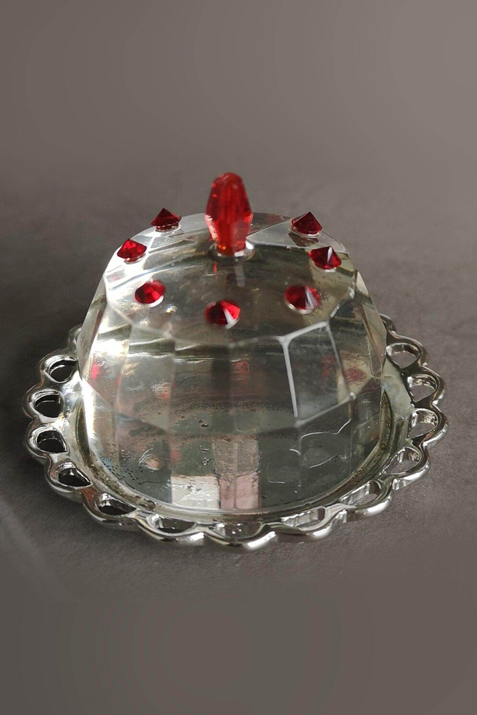 Mini Wedding Cake Crystal Favors CGF0165 (Set of 6 pcs) - COCOMELODY
