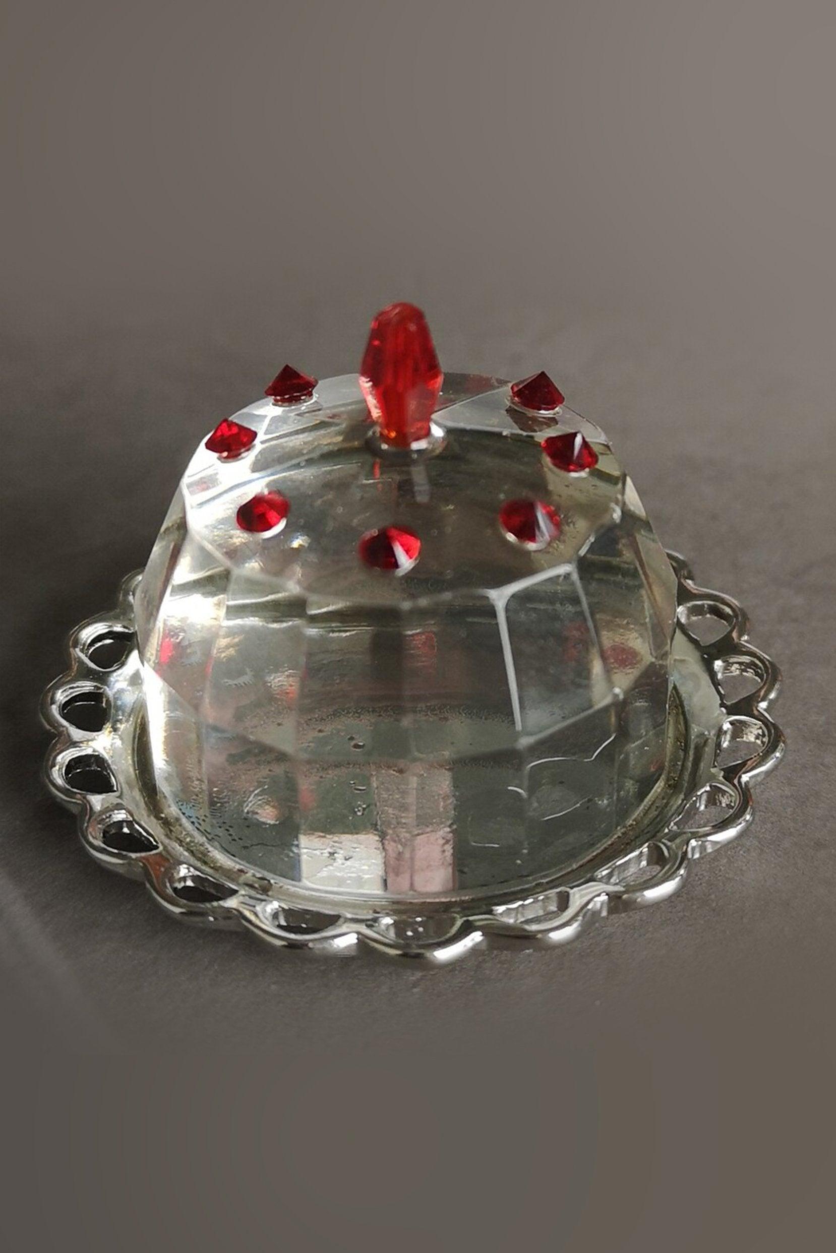 Mini Wedding Cake Crystal Favors CGF0165 (Set of 6 pcs) - COCOMELODY