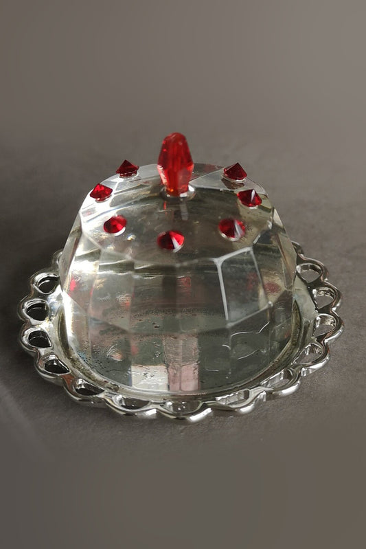 Mini Wedding Cake Crystal Favors CGF0165 (Set of 6 pcs)