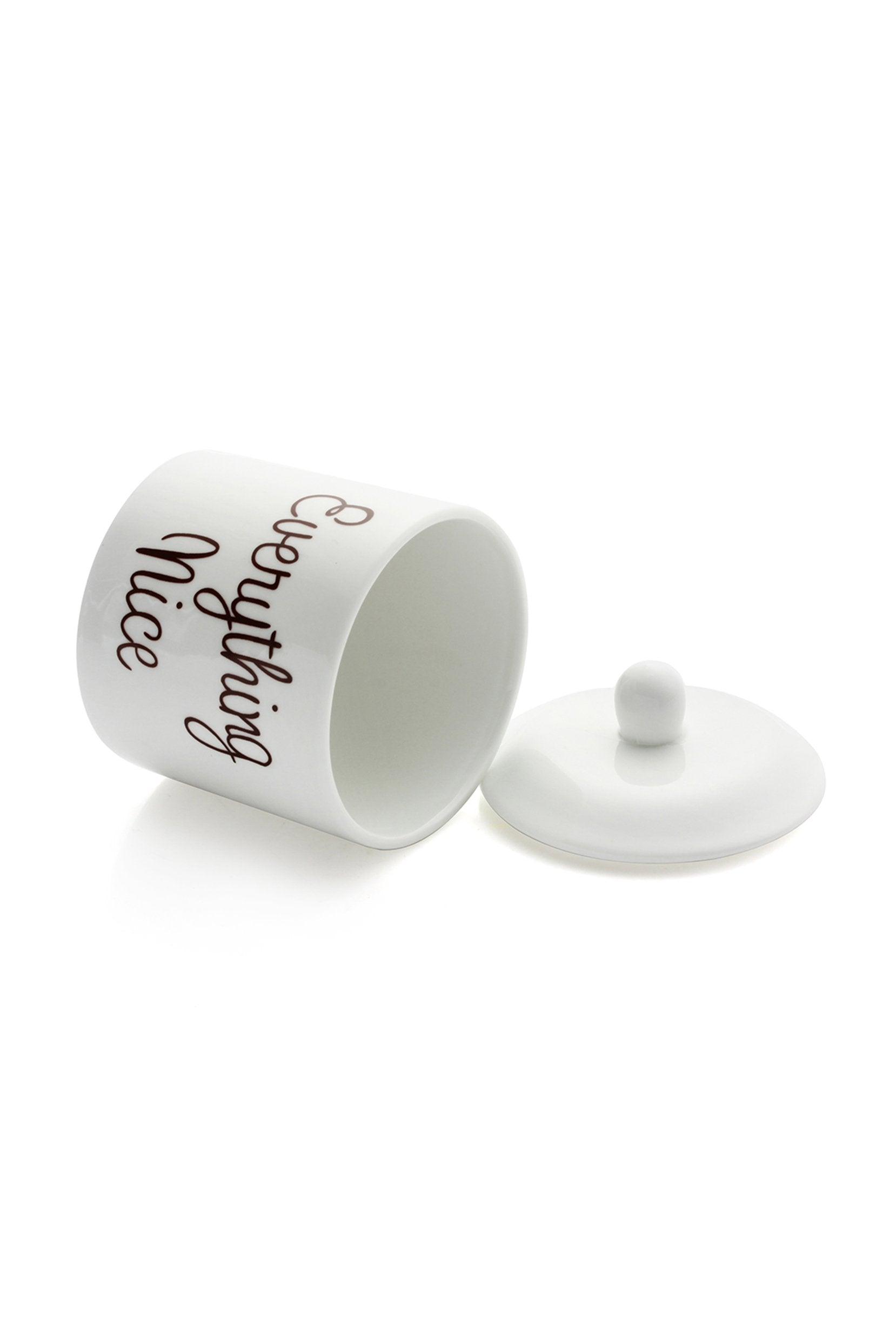 Sugar Spice and Everything Nice Ceramic Sugar Bowl CGF0168 (Set of 6 pcs) - COCOMELODY