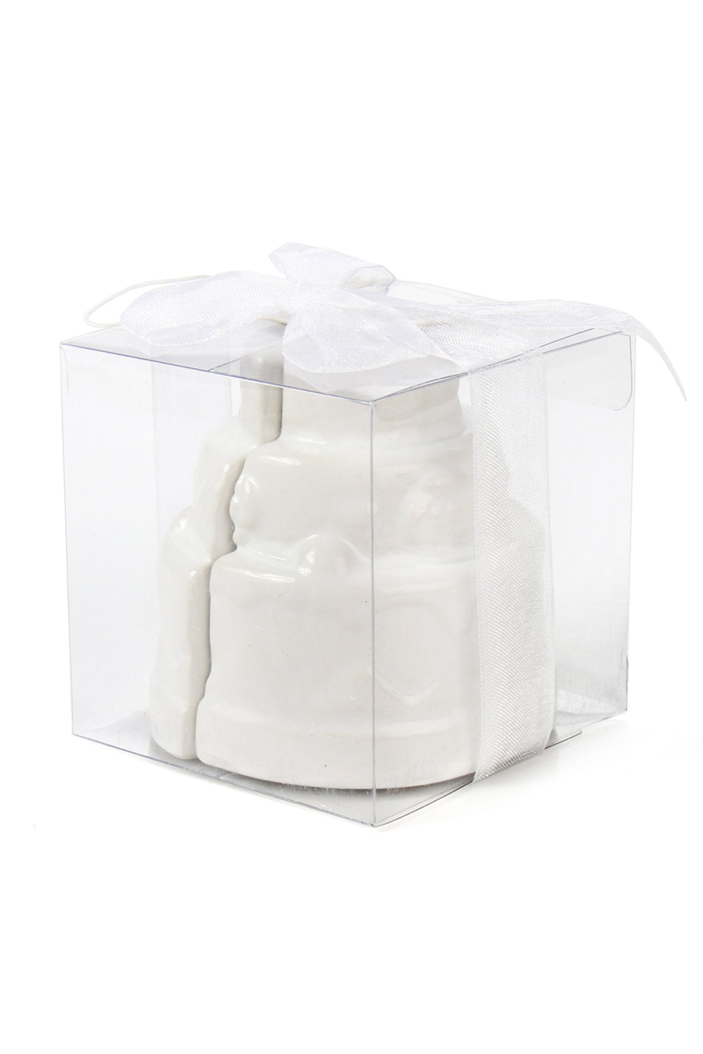 White Cake Salt and Pepper Shakers Set CGF0177 (Set of 6 pcs)