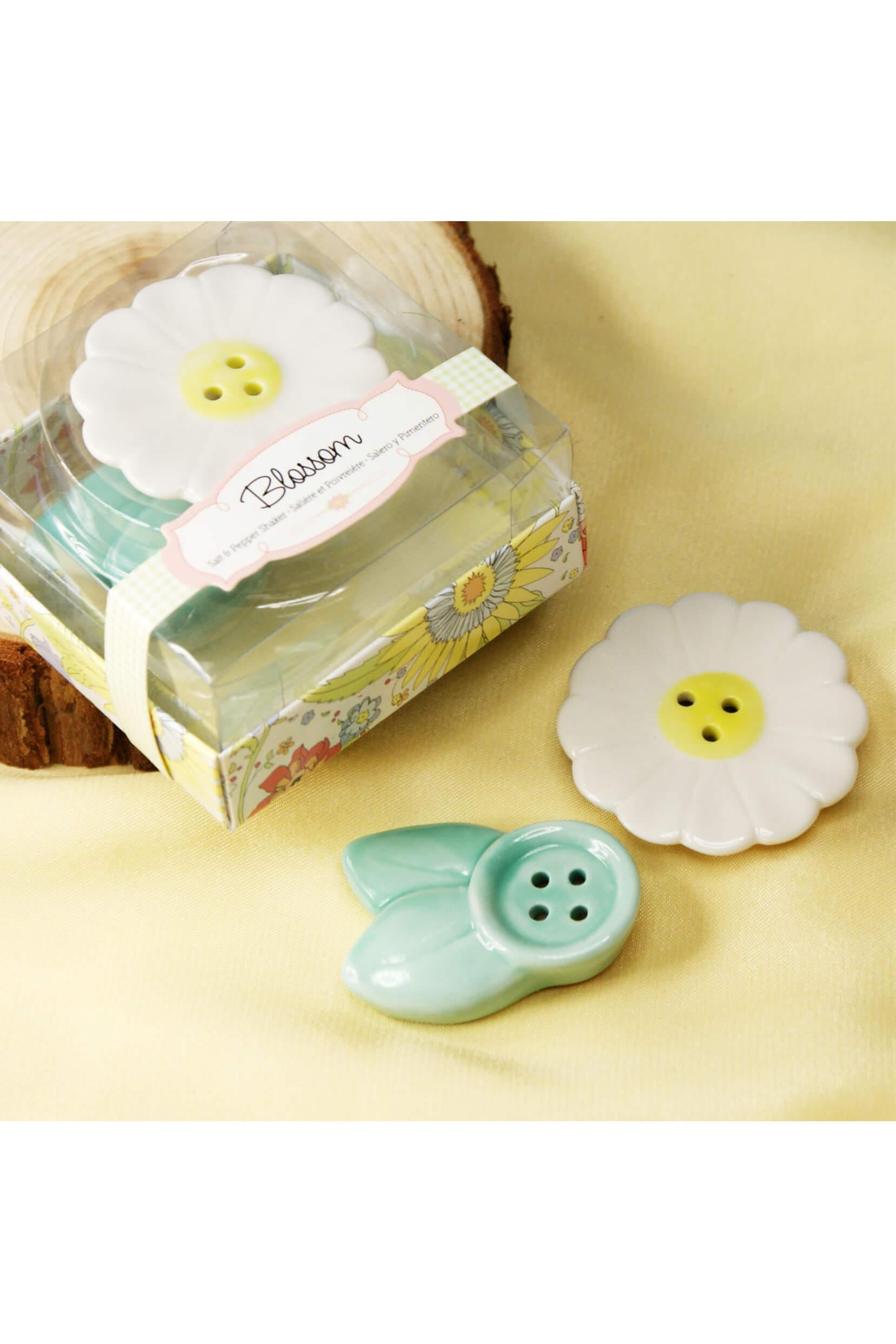 Daisy Flower Salt and Pepper Shaker Set CGF0186 (Set of 6 pcs) - COCOMELODY