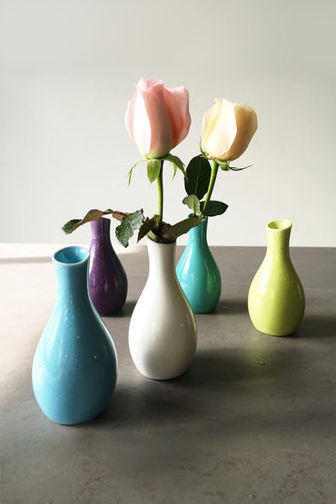 Hand-Painted Ceramic Bud Vases CGF0196