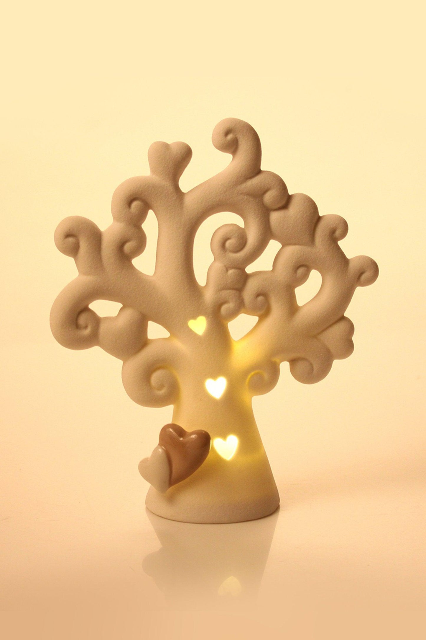 Handmade Tree of Love Light Up Sculpture 7.9Inch CGF0200 (Set of 1 pcs)