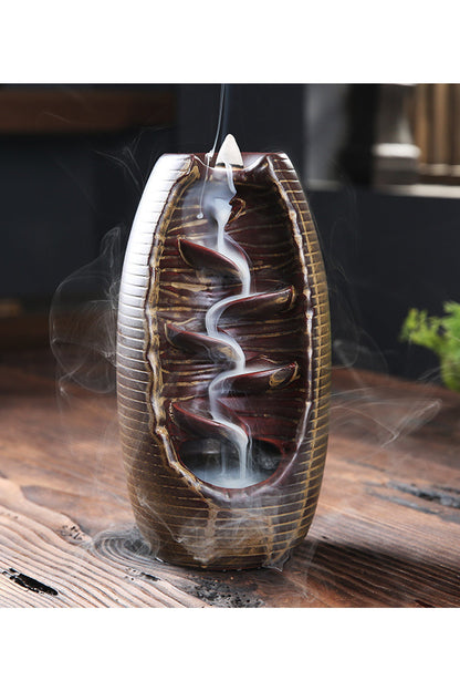 Mountain Waterfall Handicrafted Incense Holder CGF0201 (Set of 1 pcs)