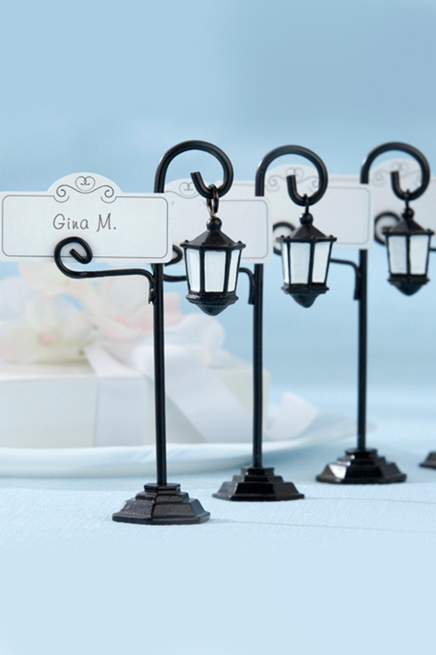 Lamp Post Place Card Holder CGF0210 (Set of 6 pcs)