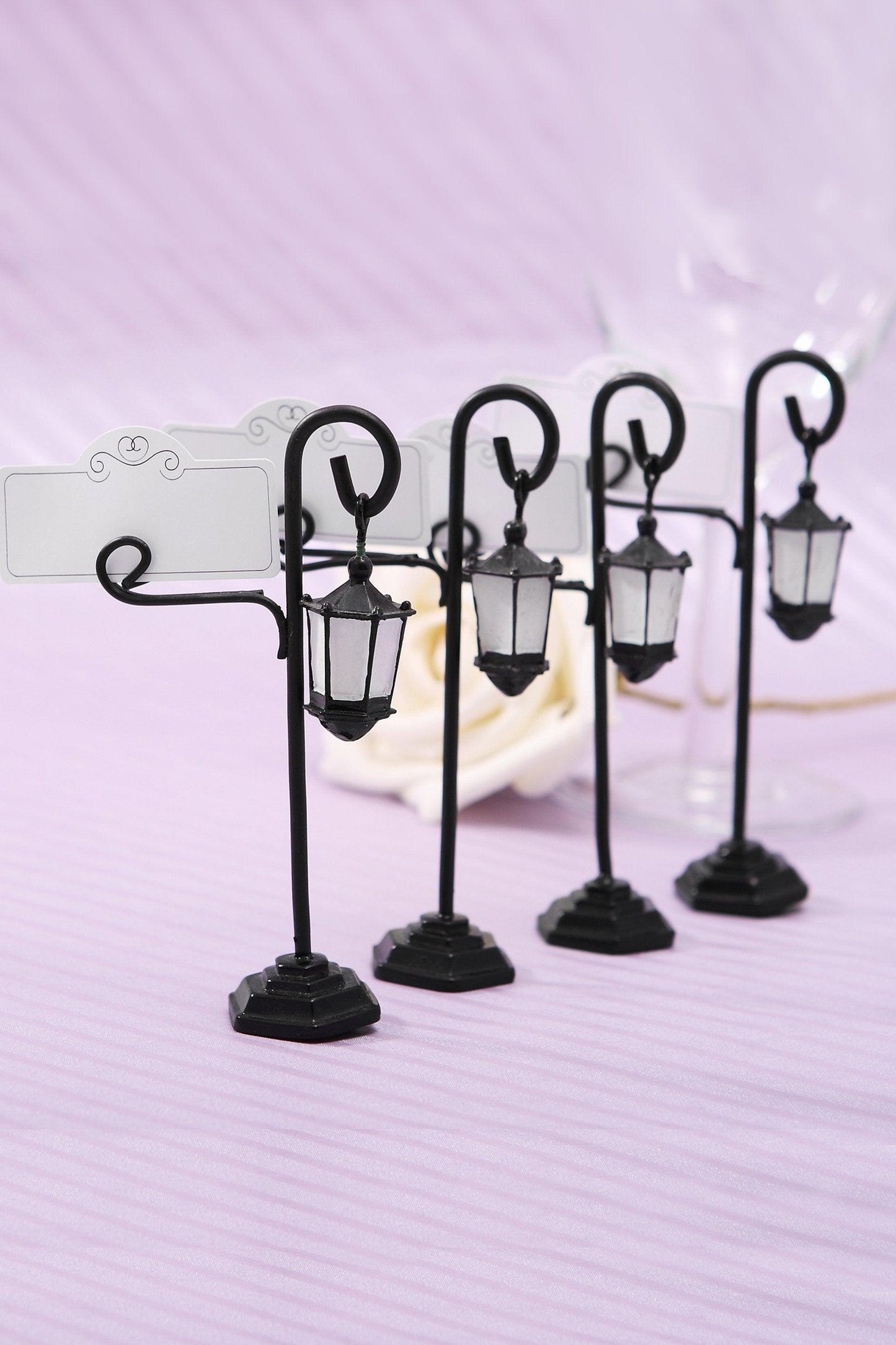 Lamp Post Place Card Holder CGF0210 (Set of 6 pcs)