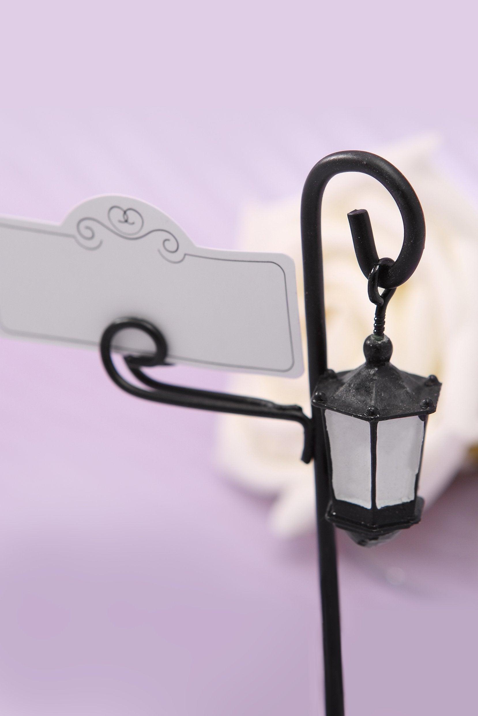 Lamp Post Place Card Holder CGF0210 (Set of 6 pcs) - COCOMELODY