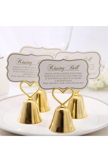 Kissing Bells Wedding Place Card Holders CGF0220 (Set of 6 pcs)