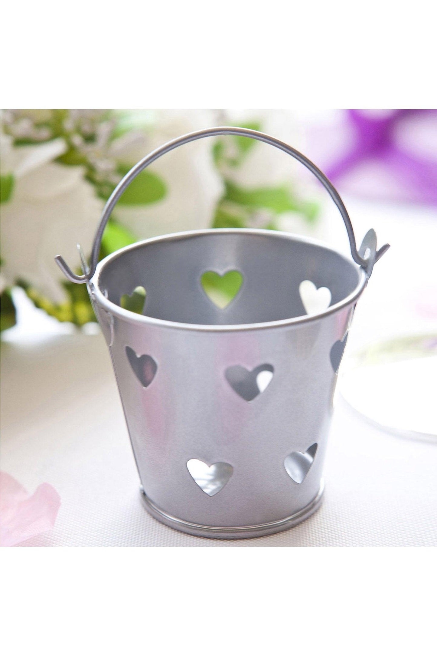 Heart Favor Pails CGF0231 (Set of 12 pcs)