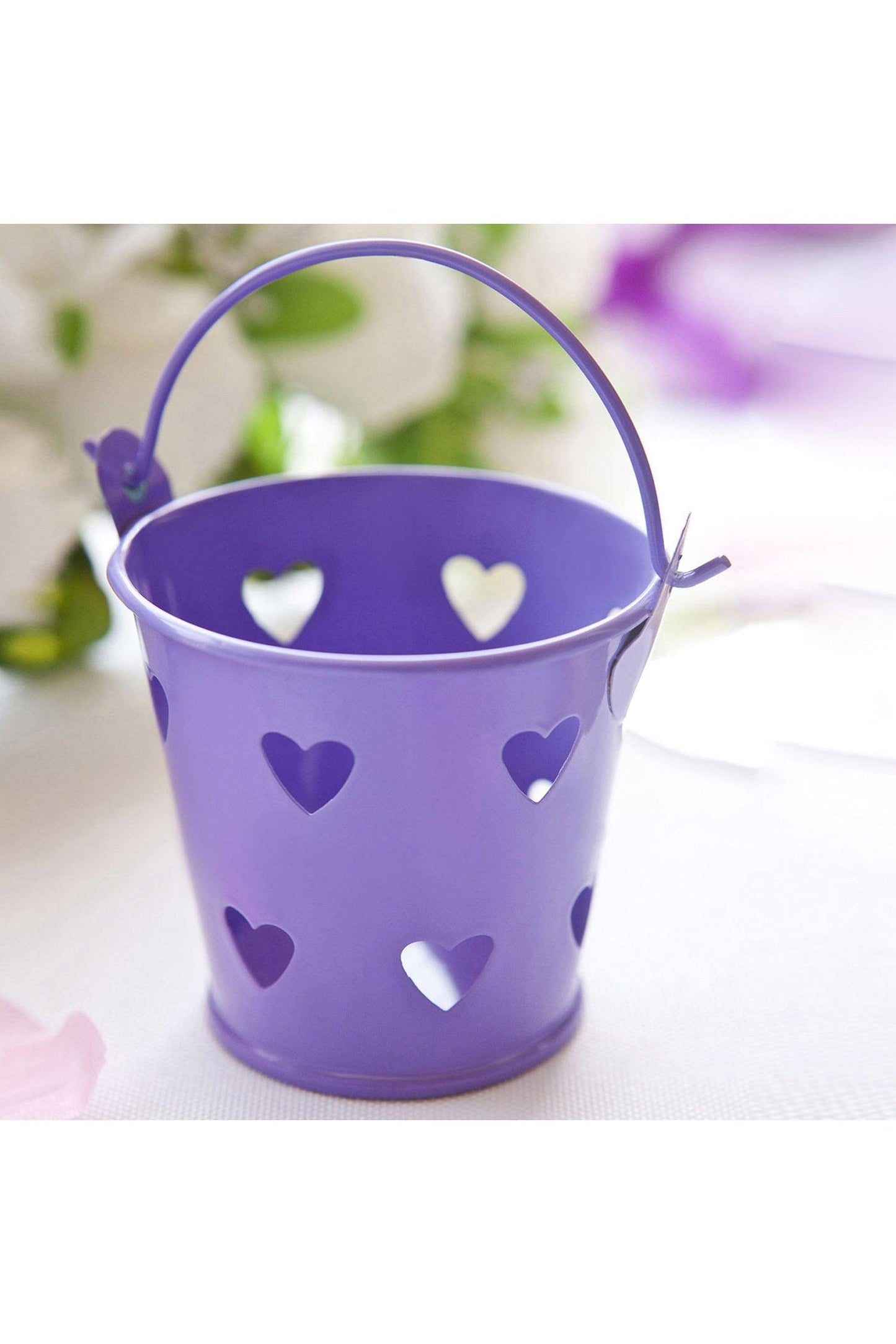 Heart Favor Pails CGF0231 (Set of 12 pcs)