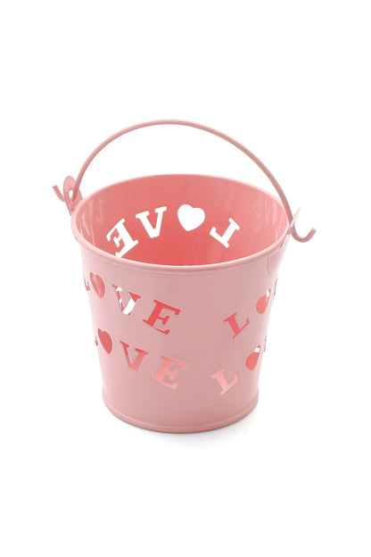 LOVE Wedding Favor Pails Baby Shower Party Buckets CGF0232 (Set of 12 pcs)