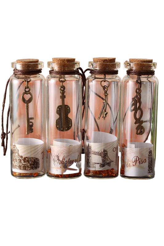 Letters Message in a Wishing Bottle Favors CGF0236 (Set of 12 pcs)