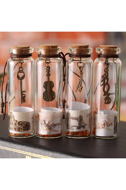 Letters Message in a Wishing Bottle Favors CGF0236 (Set of 12 pcs)