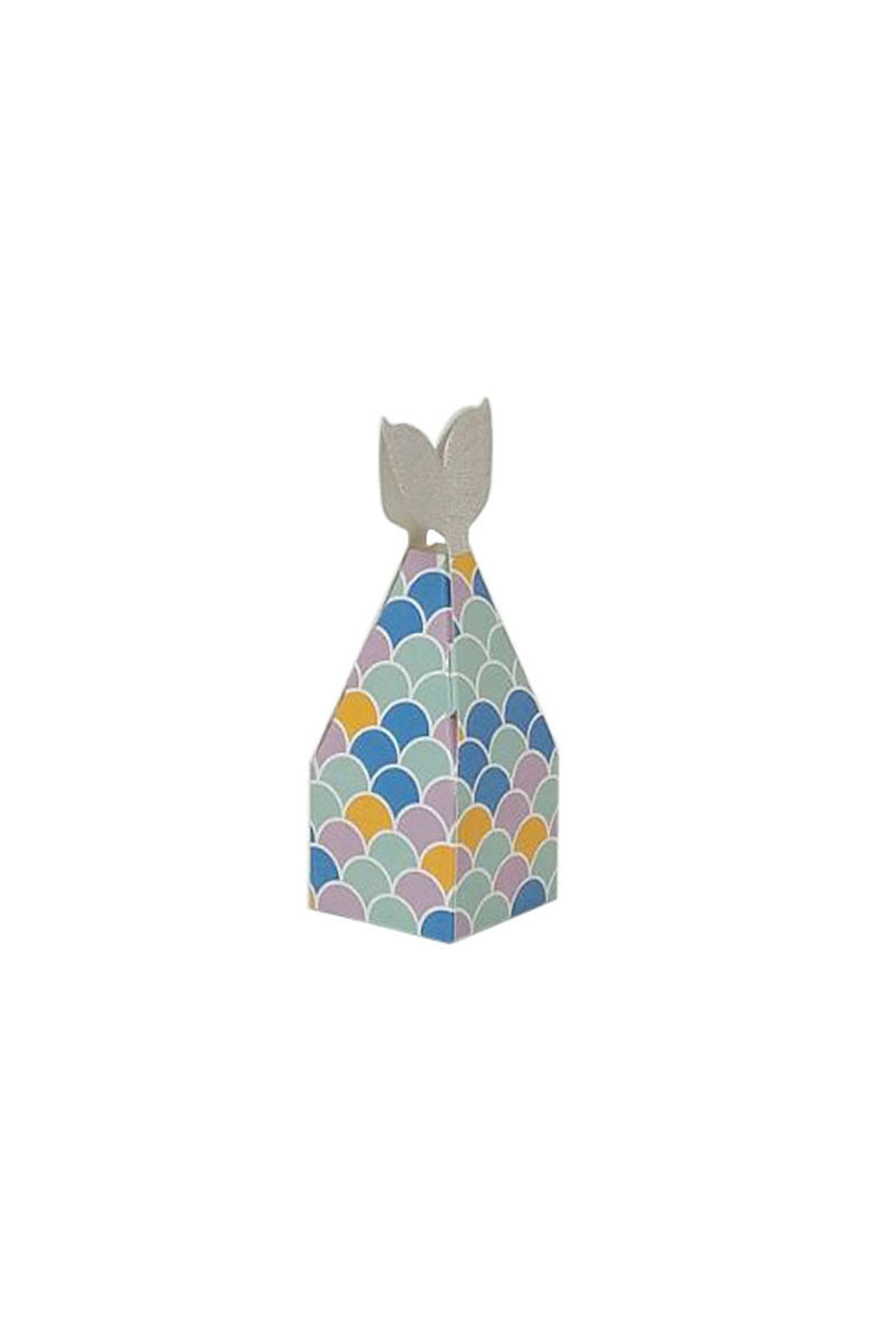 Mermaid Favor Boxes CGF0247 (Set of 12 pcs) - COCOMELODY