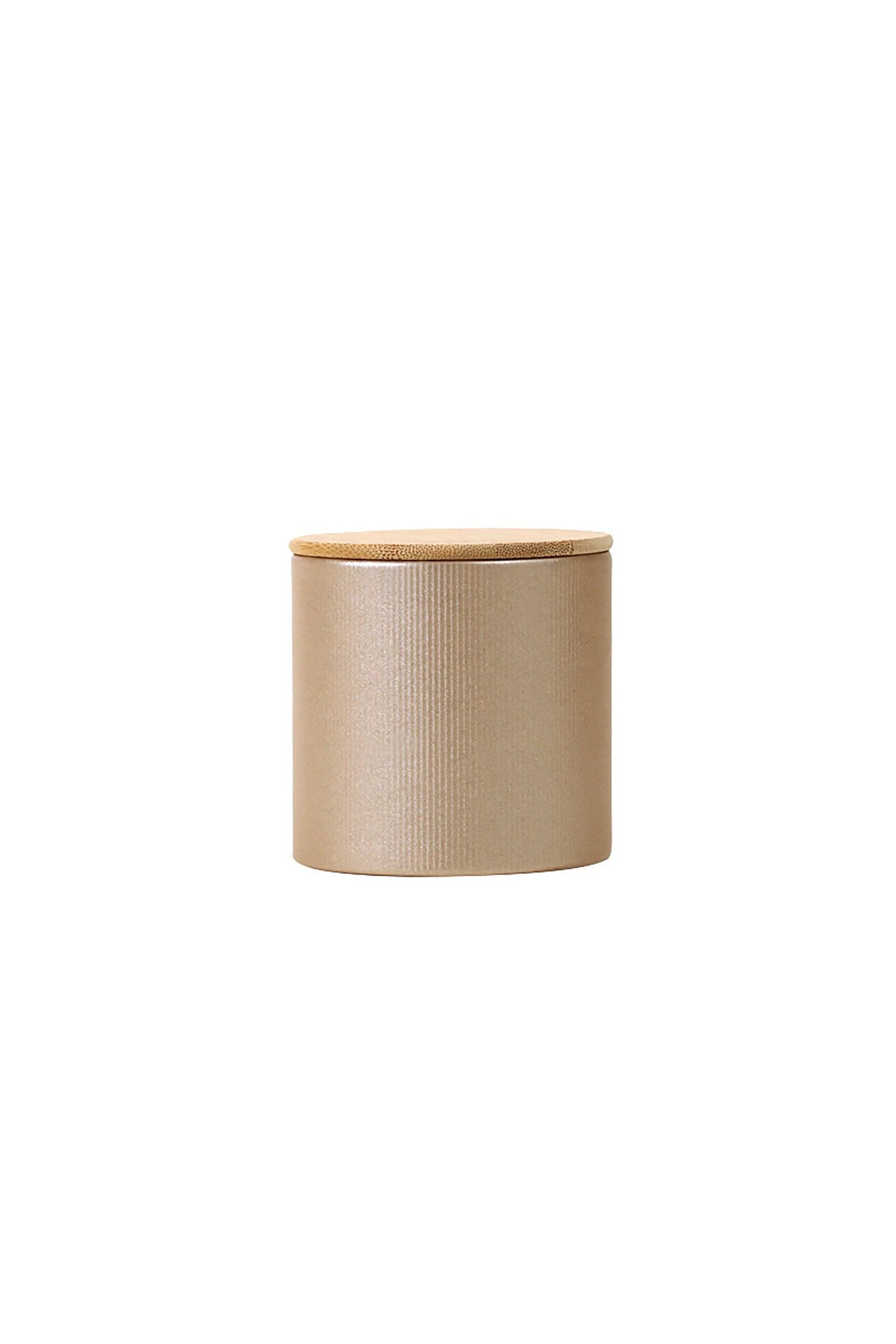 Paper Jar with Bamboo Lids CGF0251 (Set of 4 pcs) - COCOMELODY