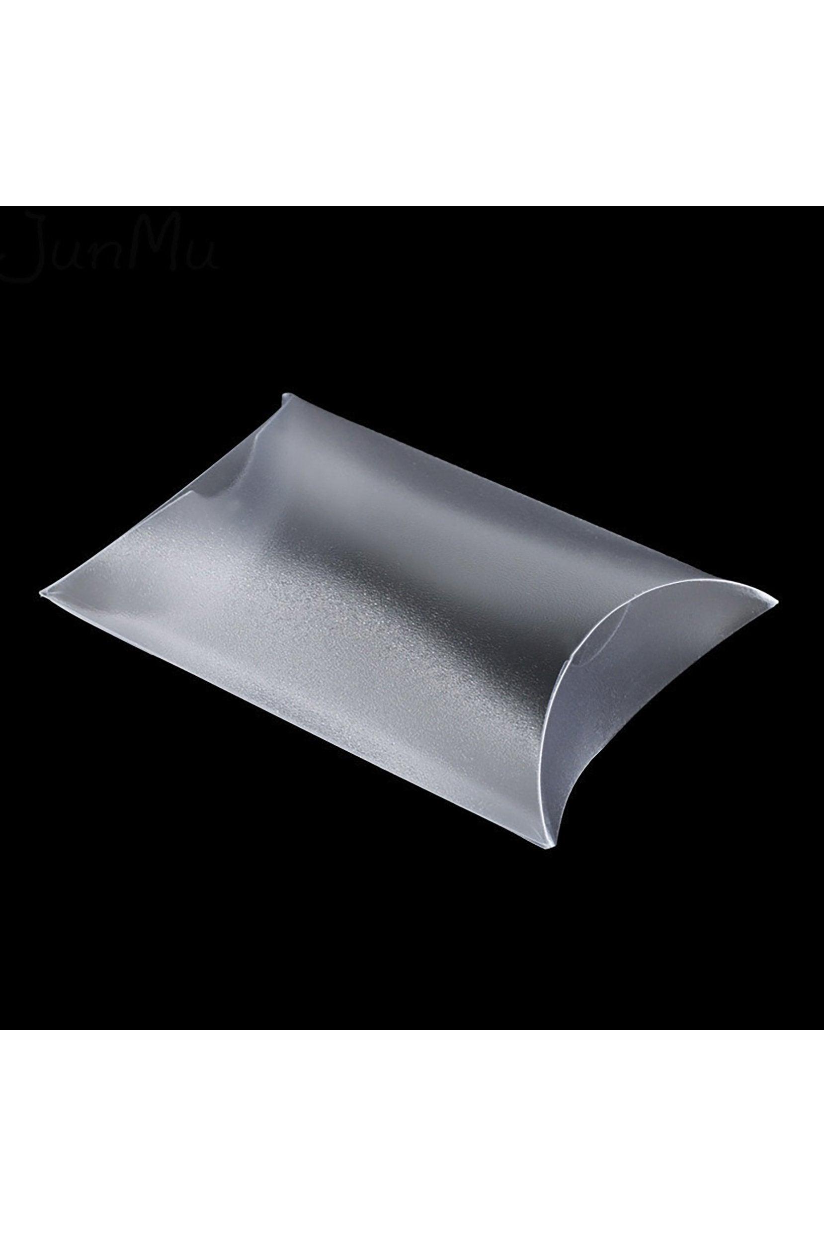 Frosted Pillow Boxes for Favors CGF0252 (Set of 12 pcs) - COCOMELODY