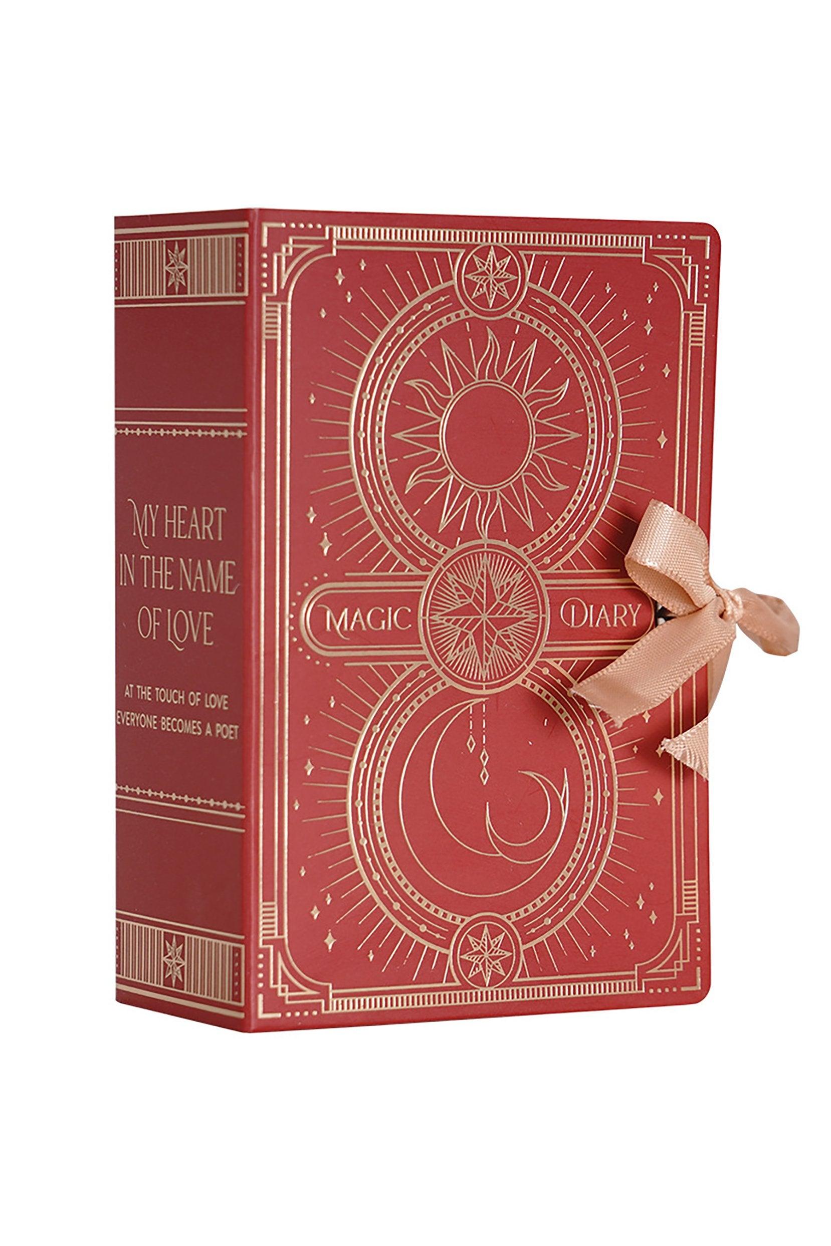 Love Diary Book Design Party Treat Boxes CGF0255 (Set of 12 pcs) - COCOMELODY