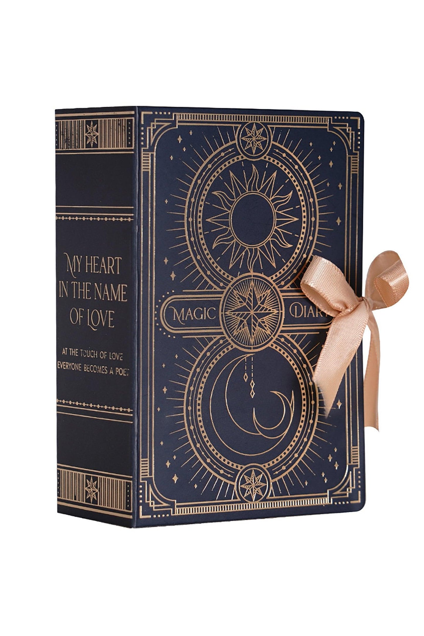 Love Diary Book Design Party Treat Boxes CGF0255 (Set of 12 pcs) - COCOMELODY
