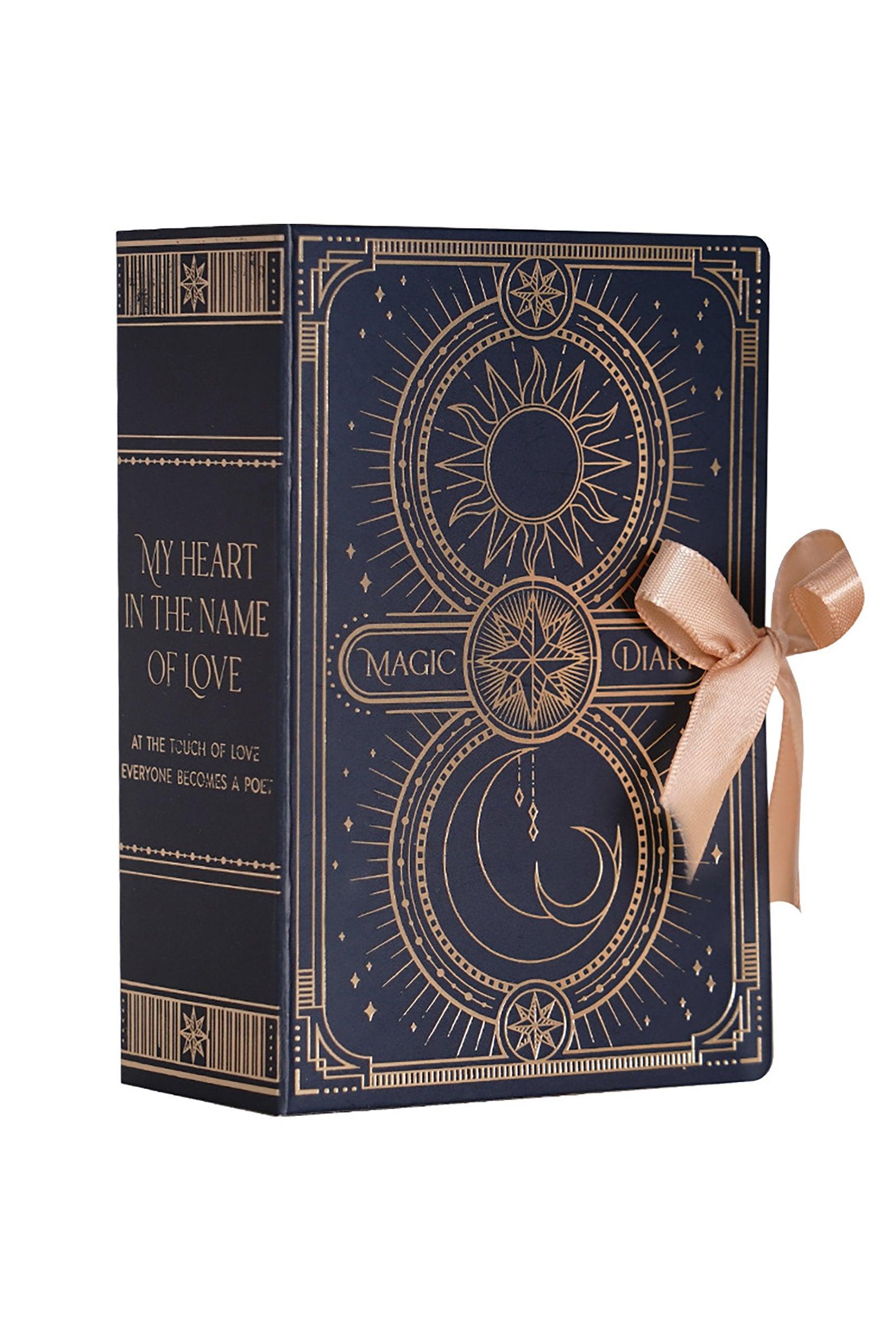 Love Diary Book Design Party Treat Boxes CGF0255 (Set of 12 pcs) - COCOMELODY