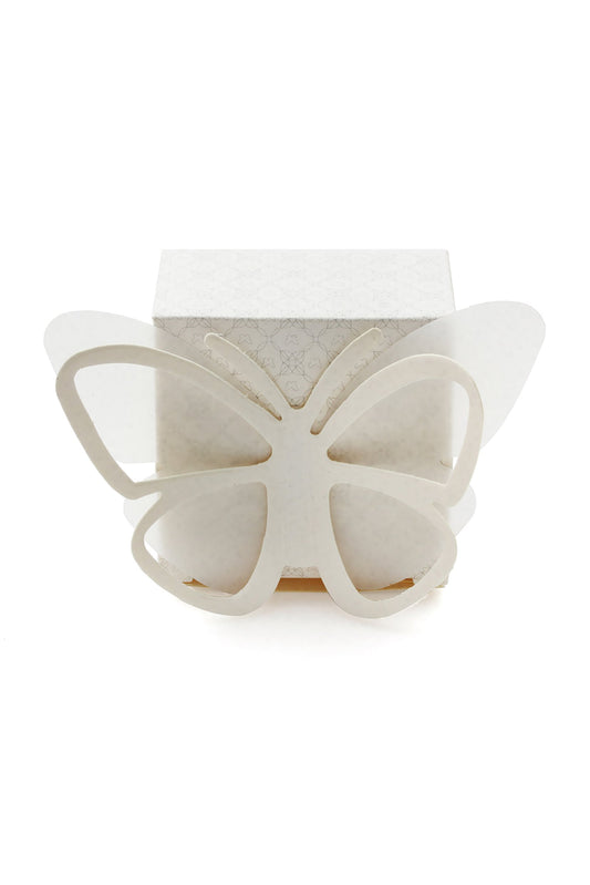 White 3D Butterfly Favor Boxes CGF0262 (Set of 12 pcs)