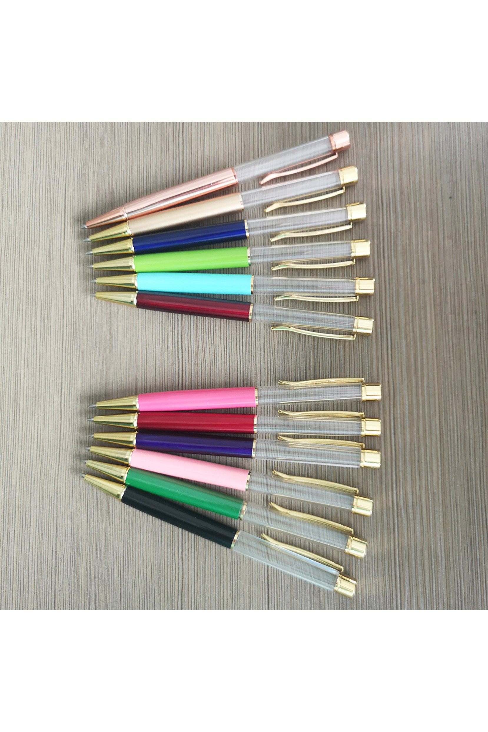 Floating Glitter Pens for DIY Craft Project CGF0269 (Set of 12 pcs) - COCOMELODY