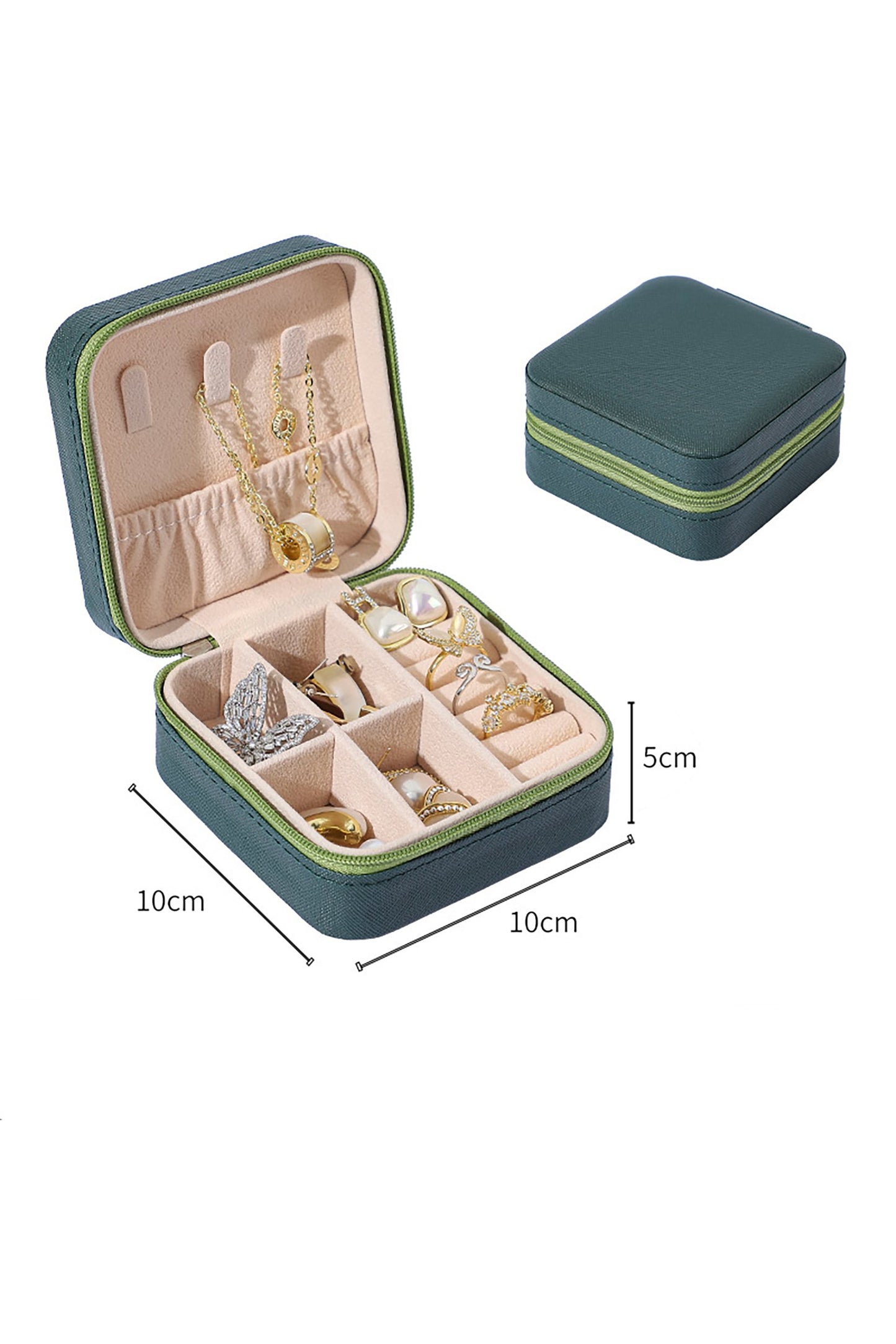 Girls Small Leather Jewelry Boxes for Travel CGF0270 (Set of 1 pcs)