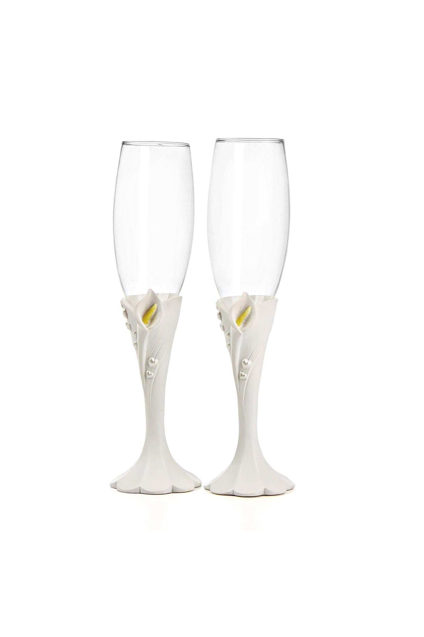 Calla Lily Toasting Flutes CGF0287 (Set of 1 pcs)