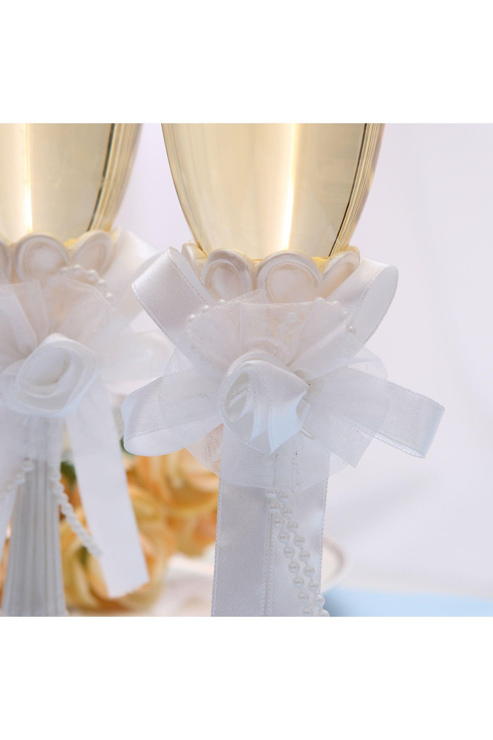 Elegance Wedding Champagne Glasses Set CGF0288 (Set of 1 pcs) - COCOMELODY