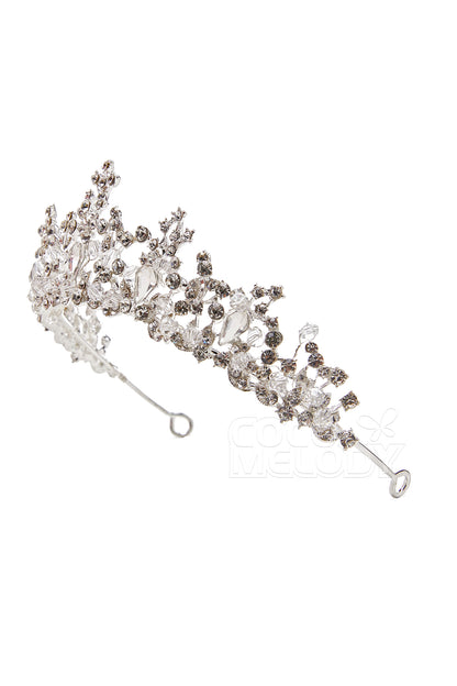 Alloy Tiaras with Crystals CH0243